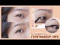 7 TIPS MAKEUP MẮT CHO BEGINNERS - Hướng Dẫn Cách Giúp Mi Cong Lâu Và Kẻ Mắt Đẹp Tự Nhiên | Trang