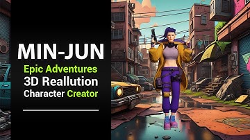 Min-jun 3D Character – The Ultimate Asset for Character Creator 4 and Unreal Engine 5 Projects