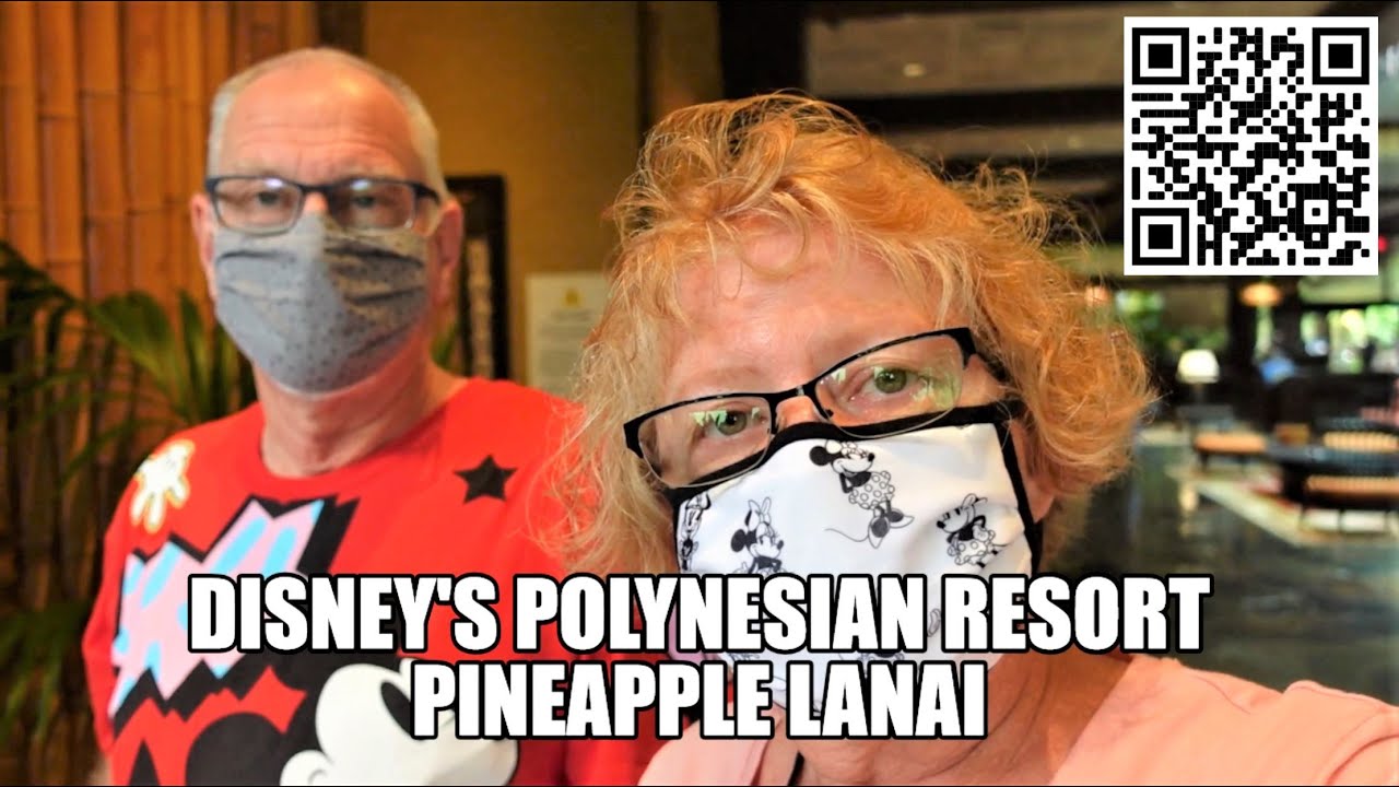 Polynesian Resort Disney World - Pineapple Lanai - Moana Gift Shop & Monorail Ride