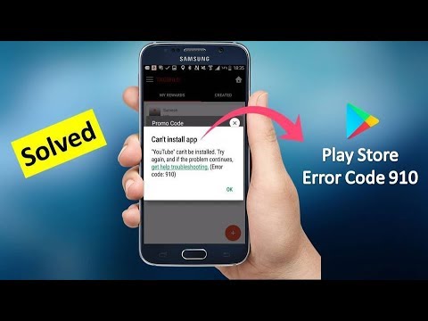 Video: Hoe los ik Error 910 op Android op?