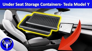 Under Seat Storage for Tesla Model Y