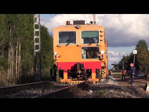 Капитальный ремонт ж.д. часть 4/8 - Подбивка-рихтовка / Track repair 4/8 - Tamping and straightening