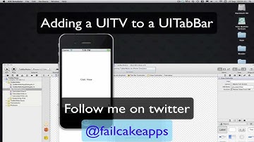 UITabBars-Adding names, icons & views to tabs