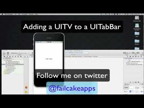 UITabBars-Adding names, icons & views to tabs