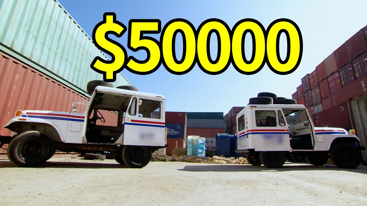 The Brothers Struck Gold! A Dilapidated Container Held Two Jeeps Worth $50,000 Each.