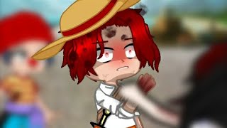 Slap or claw? (angry Shanks and shocked Buggy) (Fake! Blood/Flash warning)