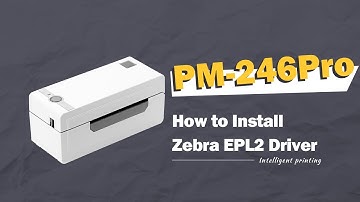 Phomemo PM246 Pro Tutorial: (Mac) Installing Zebra EPL2 Driver丨Label Printer Setup Instruction
