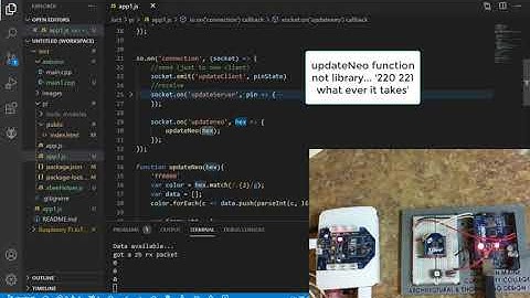 Raspberry Pi IoT Server - NeoPixel