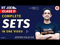 Sets class 11  one shot  iit jee maths  jee 2024  arvind kalia sir  vedantu jee