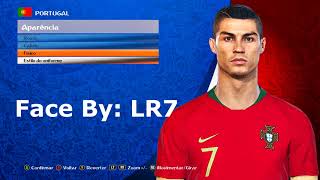 Pes 2018 - New Face Cristiano Ronaldo By Lr7 - Pc