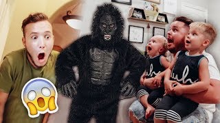 SCARY GORILLA SUIT REVENGE PRANK!
