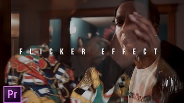 How to create the FLICKER/STROBE effect adobe premiere cc tutorial (VERY EASY)
