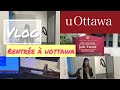 Vlog rentre uottawa  petite journe  avec moi 