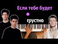 Rauf & Faik, NILETTO - Eсли тебе будет грустно ● караоке | PIANO_KARAOKE ● ᴴᴰ + НОТЫ & MIDI