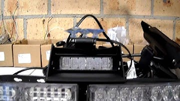 Prolific Traffic Series Dash Deck Safety Warning LED Lights & Code 3 XT6