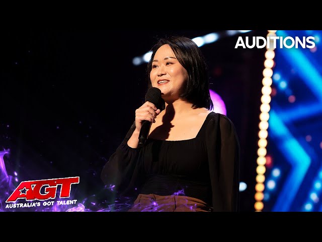 I Was Made In China - Funniest EVER AGT Audition?! | Australia's Got Talent 2022 class=