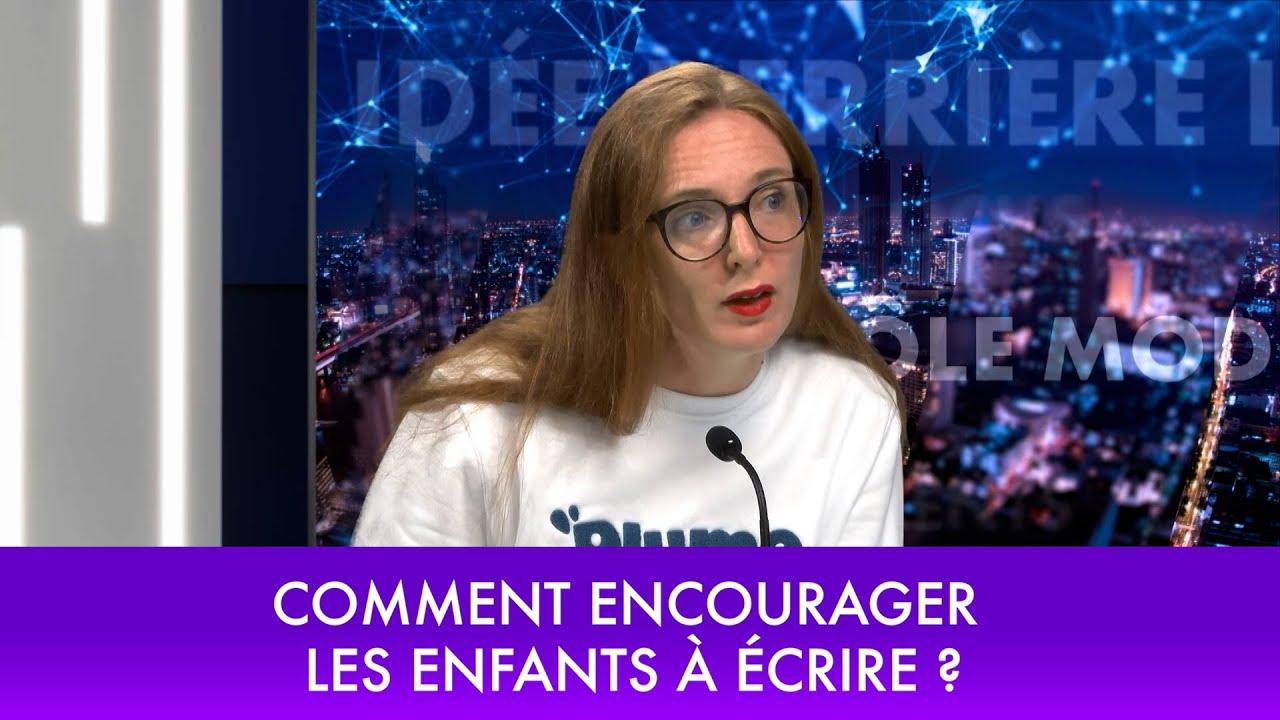 Encourager les enfants  crire   Par Aude Guneau