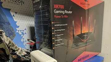 Nighthawk XR700 Netgear Gaming Router | Unboxing | ( 2019 )
