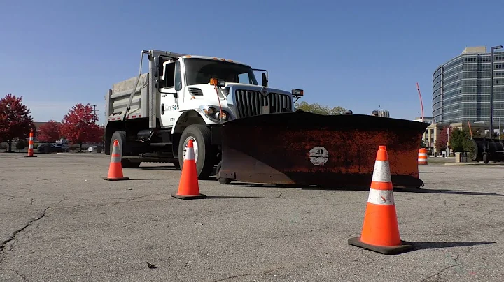 Public Works crews prepare for winter street clearing in annual "snow plow rodeo"
