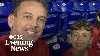 After viral fan clash at Marlins-Phillies game, dad and son share what they took away