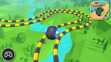 Going Balls - Gameplay Walkthrough Part 23 - Basic Levels 286-287 (iOS, Android) iPad Gameplay