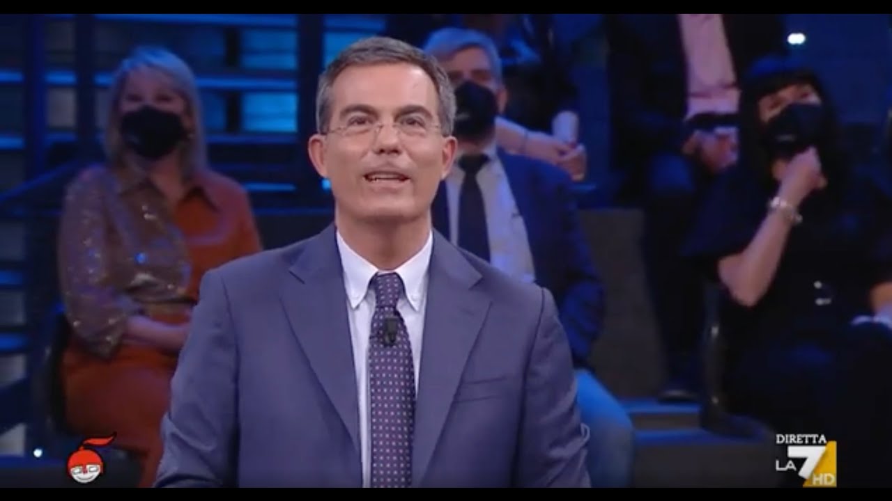 Botta e risposta tra la giornalista russa e Floris: 