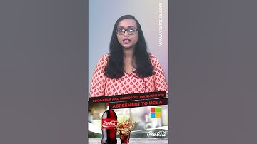 Coca-Cola and Microsoft ink $1.1Billion Agreement to Use AI #shortsvideo