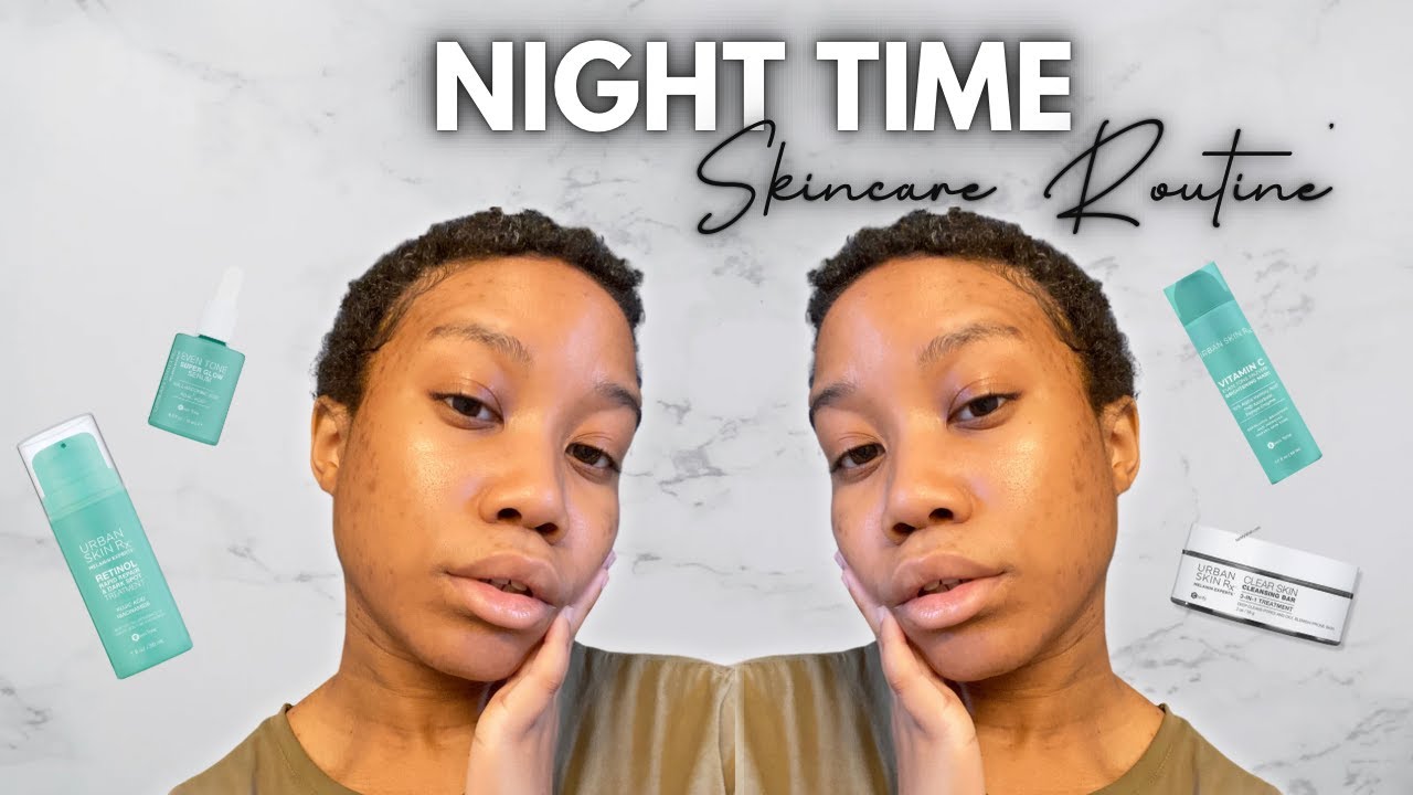 Urban Rx Skin Routine My Nighttime Skincare Routine (ft. Urban Skin Rx!!) | Shari Amore - YouTube