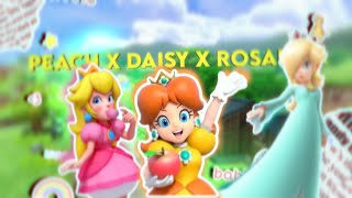 Peach X Daisy X Rosalina