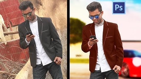 Photoshop Tutorial | Photo Manipulation Change Background & Blending