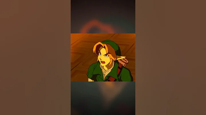 Ocarina of Time anime (FlippingDingDong) #funny #zelda #ocarinaoftime #anime #art