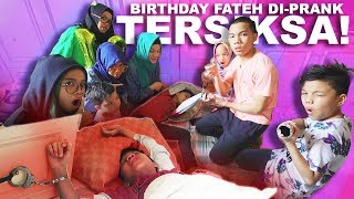 PRANK Pembalasan BORGOL Fateh BER - 13 Lagi TIDUR  *DIA MARAH*