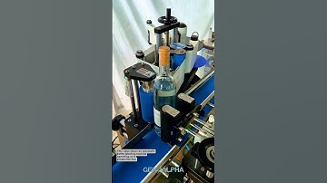 Efficient Bottle Labeling on Automated Line #manufacturing