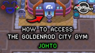 How to Get Inside Goldenrod Gym | Johto | PokeMMO Guide