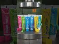 🦷 10 Toothpaste Tubes vs Hydraulic Press #shorts #press #shortvideo