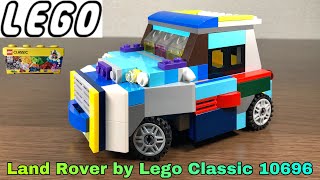 LEGO Classic 10696 assembly to Land Rover #31