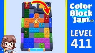 Color Block Jam Level 411 Solution Walkthrough
