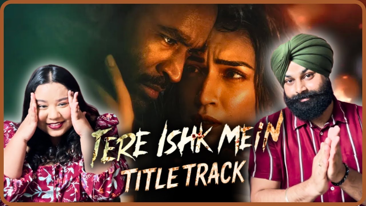 Tere Ishq Mein Title Track Reaction | Happily Reacting |