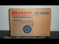 Brand New SHARP GF-118M Radio Cassette Recorder 1978