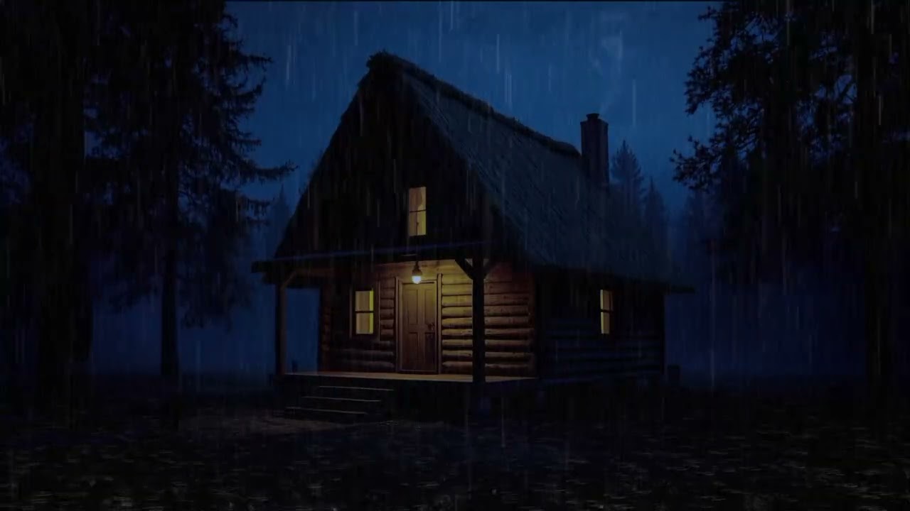 Rain & Thunderstorm Sounds for Sleeping | Fall Asleep Fast & Deep Sleep White Noise 🌧️⛈️💤