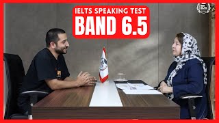 IELTS speaking test band score 6.5
