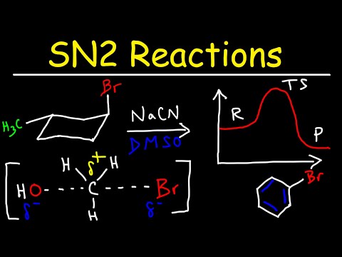 Video: Kuris labiausiai reaguoja į sn2 reakciją?