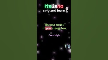 Thumbnail of 【Learn Italian】through singing Easy Italian Song for Beginners 🎶