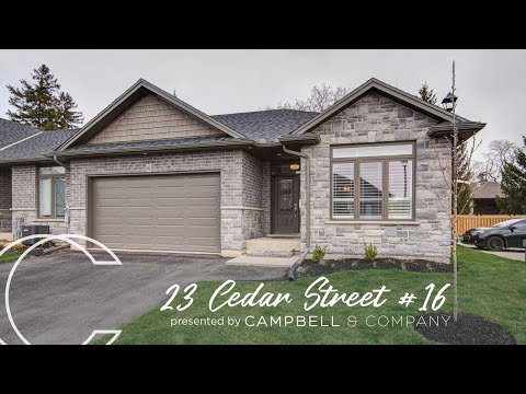 23 Cedar Street, Unit 16 Paris, Ontario - Presented by Campbell & Company Real Estate