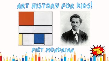 Piet Mondrian for Kids! 🎨 | Art History for Kids