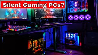 Quiet PC builds, High airflow vs Silent PC cases for gaming PCs