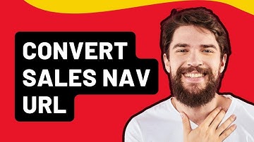 How to Convert Sales Navigator URL to Linkedin profile URL