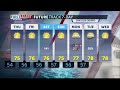 Sunny Thursday, tracking light Labor Day rain from ‘Marie’