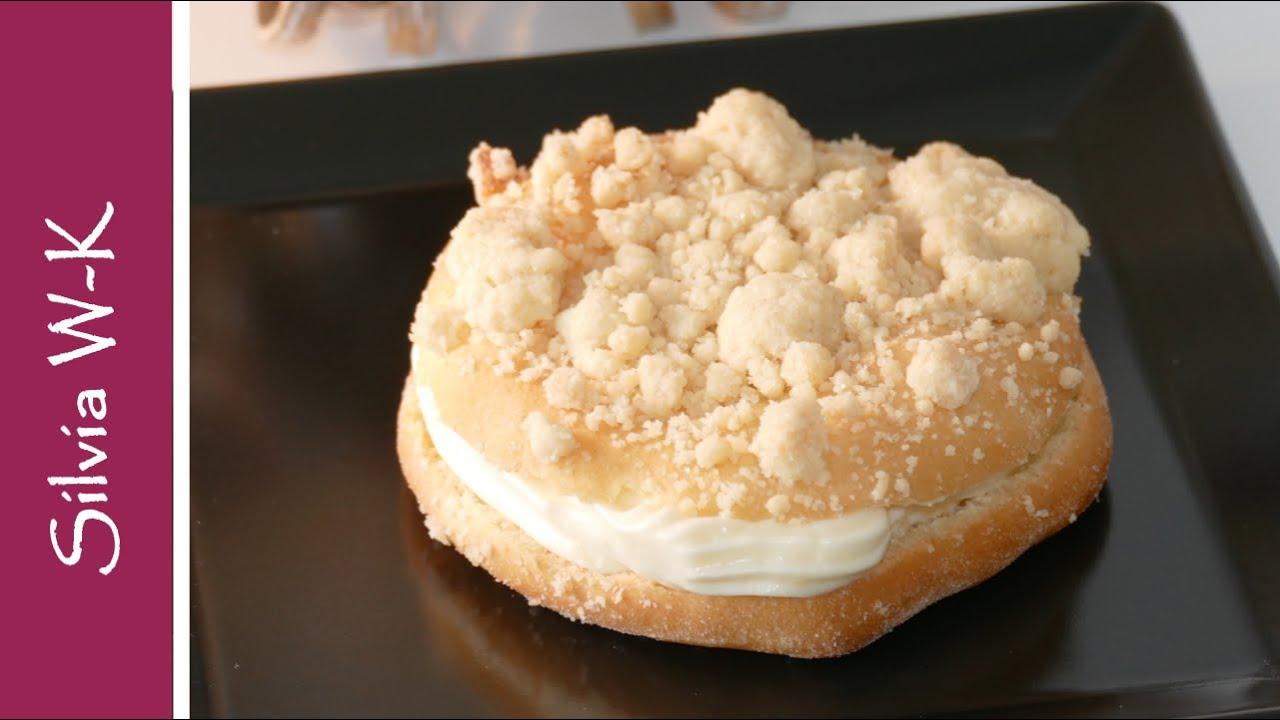 Streuseltaler / Streusel / Hefeteig