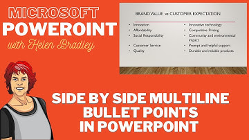 Master Side-by-Side Bullet Points in PowerPoint!